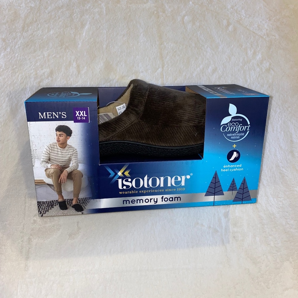 Isotoner Memory Foam Slippers